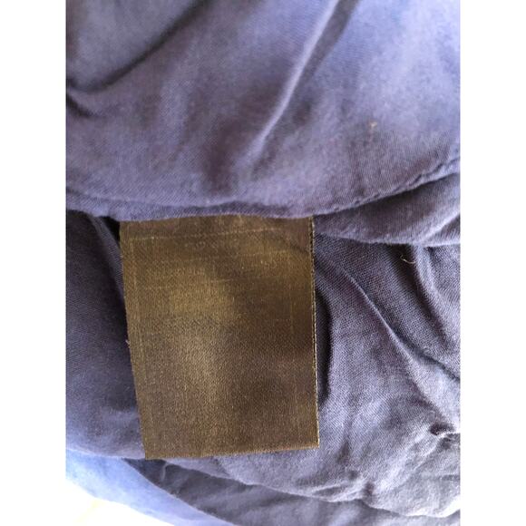 Cupcakes & Cashmere Abacus Dress Polka Dot Tie Straps Lapis Navy & White Medium - Picture 6 of 7